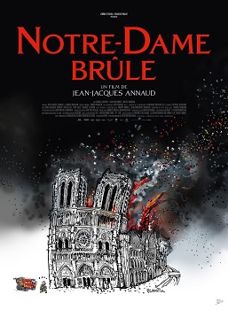 Poster for Notre-Dame on Fire